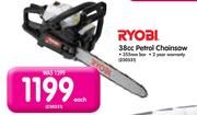 Ryobi 38cc Petrol Chainsaw