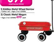 Classic Metal Wagon-Each