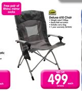 Camp Master Deluxe 610 Chair-Each
