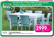 SAL 7 Piece Italia Table Set-Per Set