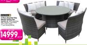 Terrace Leisure 5 Piece Bayside Poly Wicker Dining Set-Per Set