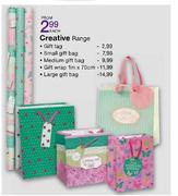 Creative Range Gift Tag