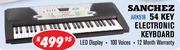 Sanchez 54 Key Electronic Keyboard ARK518