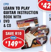 Learn To Play Guitar Instruction Book With DVD & CD LTP01