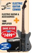 Electric Guitar & Accessories + 10W Amplifier GP4017