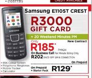 Samsung E1105T Crest