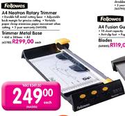 Fellowes A4 Neotron Totary Trimmer-Each
