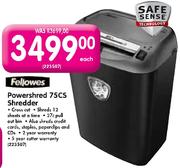 Fellowes 75CS Shredder-Each