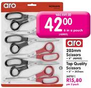Aro 203mm Scissors 8"-6 in a Pouch