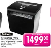 Fellowes Powershred P48C-Each