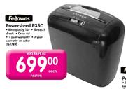 Fellowes Powershred P35C-Each 