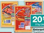 Enterprise Traditional Sausages-375g