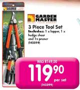 Garden Master 3 Piece Tool Set-Per Set