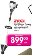 Ryobi 30CC Petrol Timmer-Each