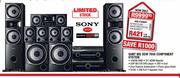 Sony MG DDW 7600 Component System