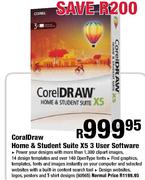 CoralDraw Home & Student Suite X5 3 User Software