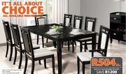 Umbra 9 Piece Diningroom Suite