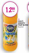 Hall's Smooth Fruit Blend Assorted-1 Ltr each