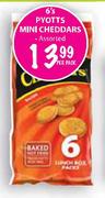 Pyotts Mini Cheddars Assorted-6's per pack