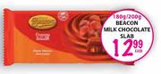 Becon Milk Chocolate Slab-180g/200g Each