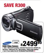 Samsung H400 Video Camera