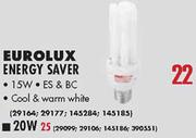 Eurolux Energy Saver-15W