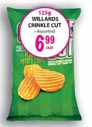Willards Crinkle Cut-125g