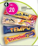 Cadbury Chocolate Bars-4's