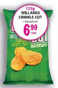 Willards Crinkle Cut-125g