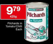 Pilchards in Tomato/Chilli Each-425g