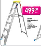 Gravity 6 Step Aluminium Ladder(ISL6)-115kg