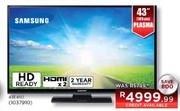 Samsung 43" (109cm) Plasma TV