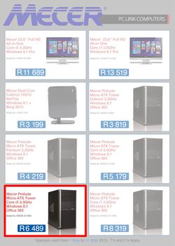PC Link Computers : Mecer (1 May - 31 May), page 6