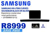 Samsung HW-J7500 Curved Soundbar Black Or Silver