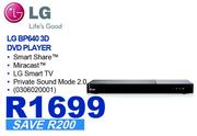 LG BP640 3D DVD Player