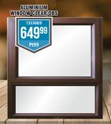 Aluminium Window (Clear) OBS Pt99