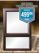 Aluminium Window (Bronze) OBS Pt69