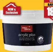 Fired Earth Acrylic Plus PVA White-10l