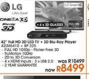 LG FHD 3D LED TV+3D Blu-Ray Player