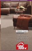 Belgotex Carpets Super Weave-Per Sqm