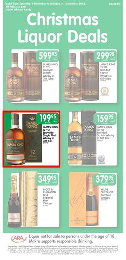 Makro : Christmas Liquor Deals (1 Dec - 31 Dec), page 1