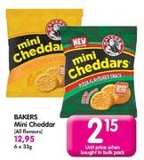 Bakers Mini Cheddar