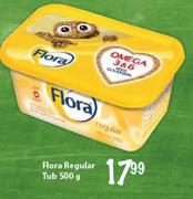 Flora Regular Tub-500g