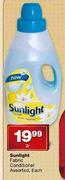 Sunlight Fabric Conditioner Assorted, Each-2 Ltr