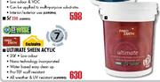 Fired Earth Ultimate Sheen Acylic-20l