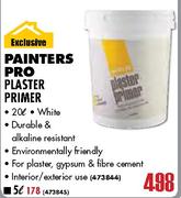 Painters Pro Plaster Primer-5l