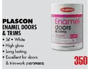 Plascon Enamel Doors & Trims-5l