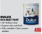Dulux Rich Matt Paint-5l
