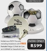 Multichoice DSTV Decoder Including Installation with Free Portable Fridge