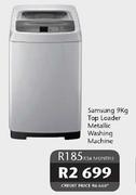 Samsung Top Loader Metallic Washing Machine-9kg